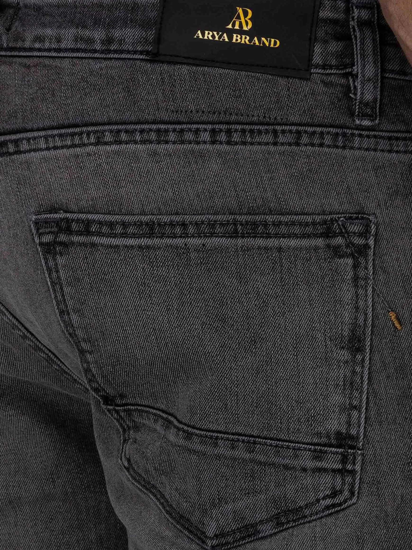 Amaud Slim Stretch Grey Jeans