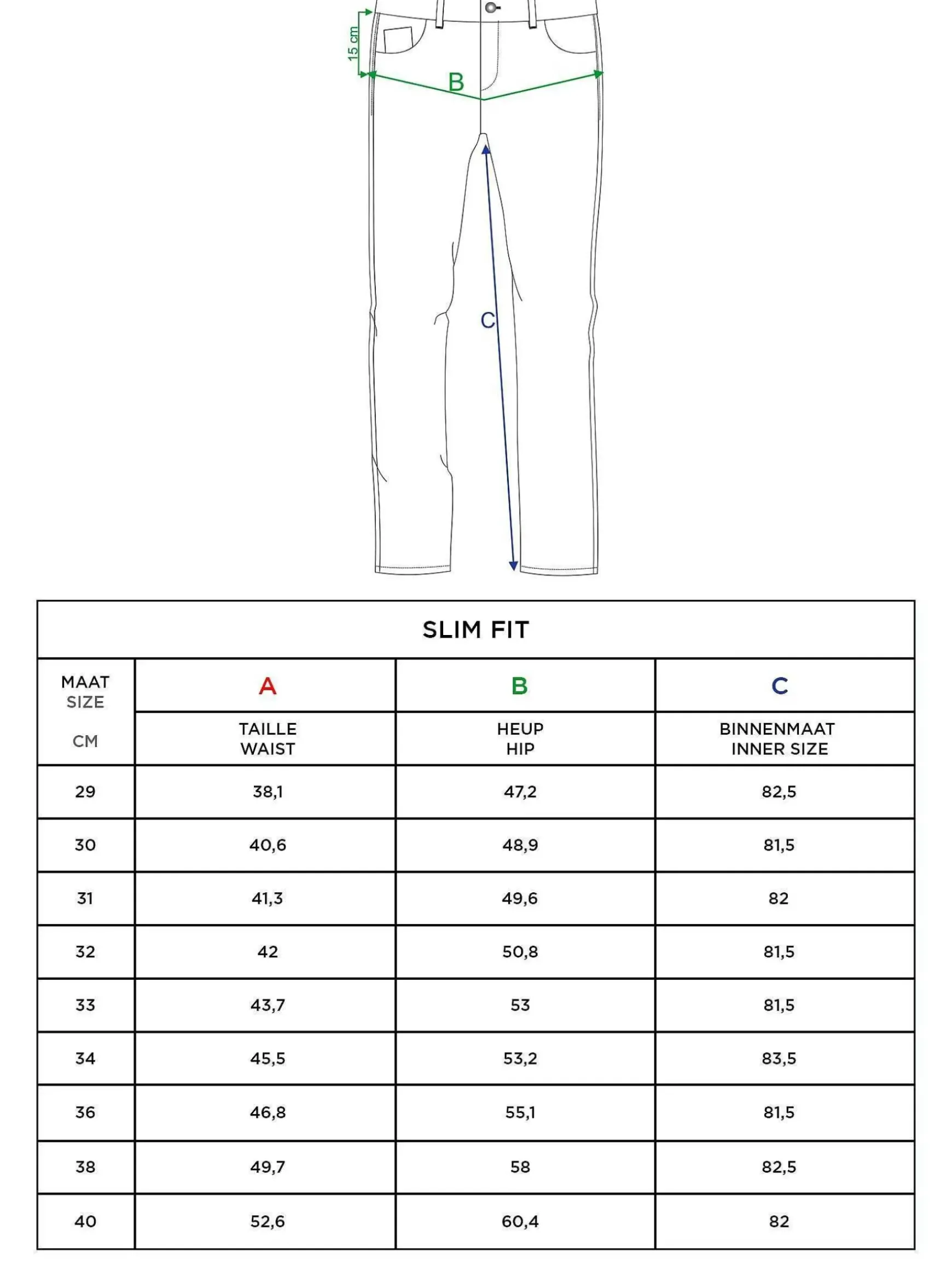 Amou Slim Fit Beige Jean