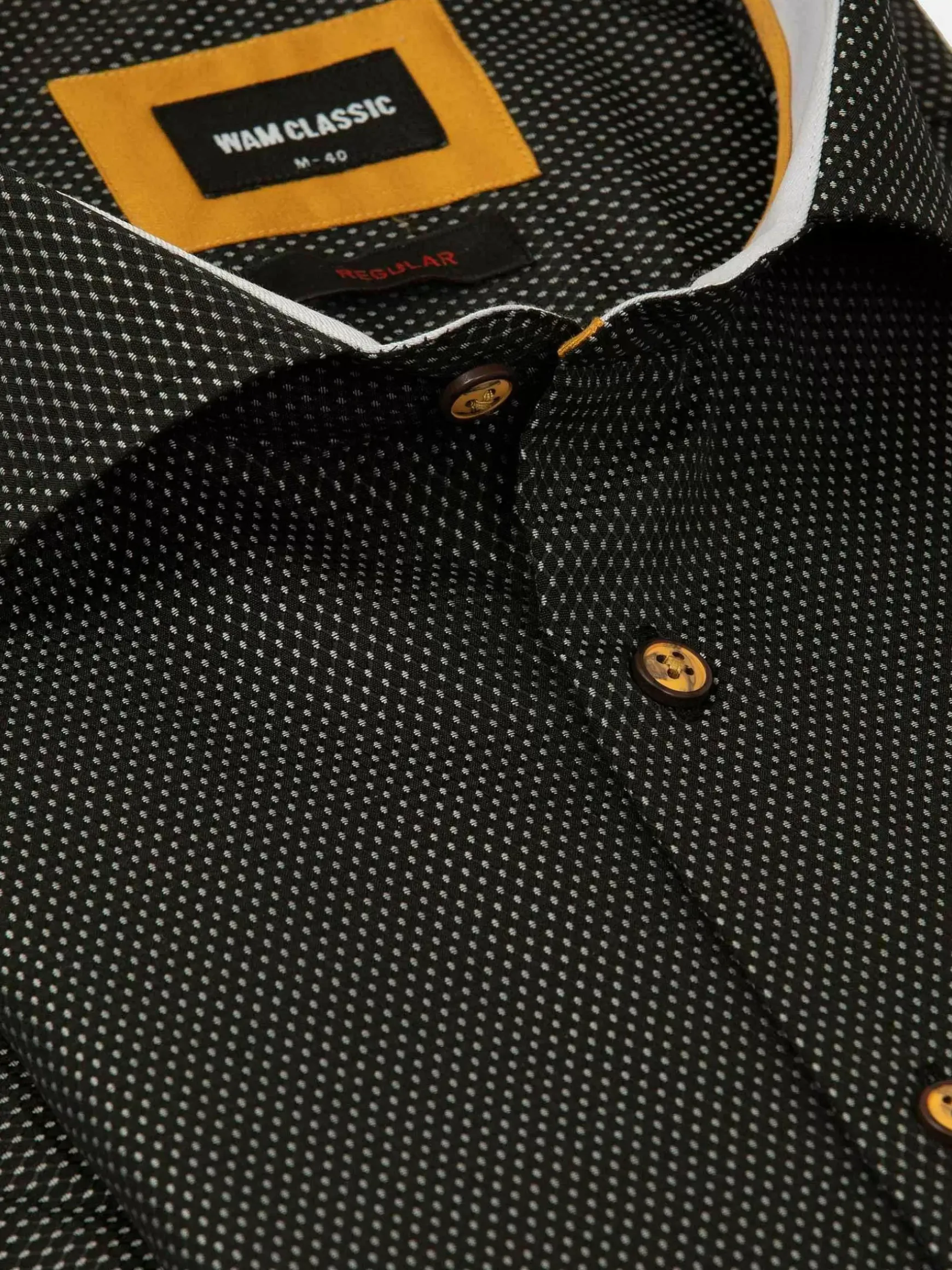 Bentley Regular Fit Black Overhemd