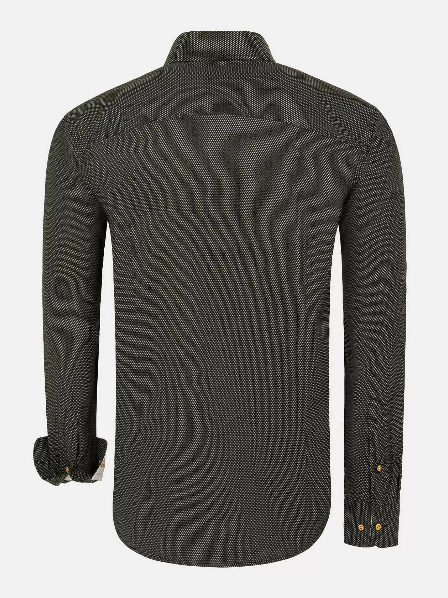 Bentley Regular Fit Black Overhemd