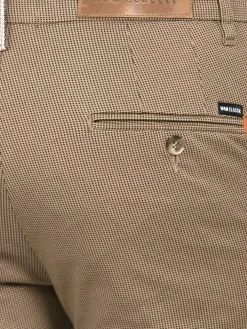 Brasilia Slit Pocket Dark Beige Chino
