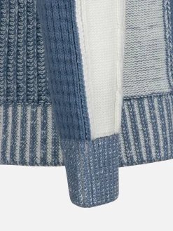 Cambridge Pattern Blue White Truien