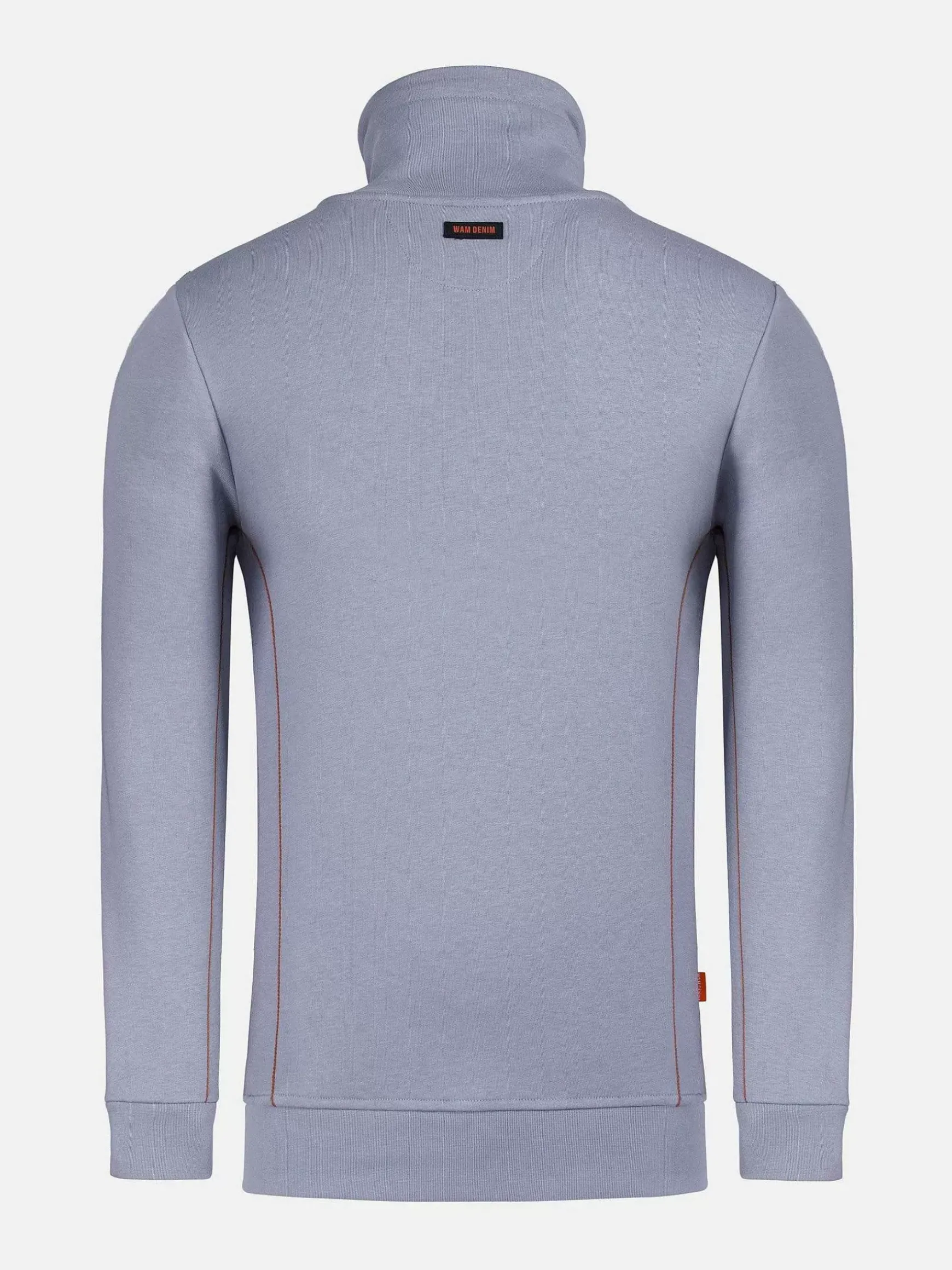 Hawaiian High Neck Grey Sweater