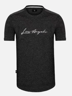 Hermosa Graphic Black T-Shirt