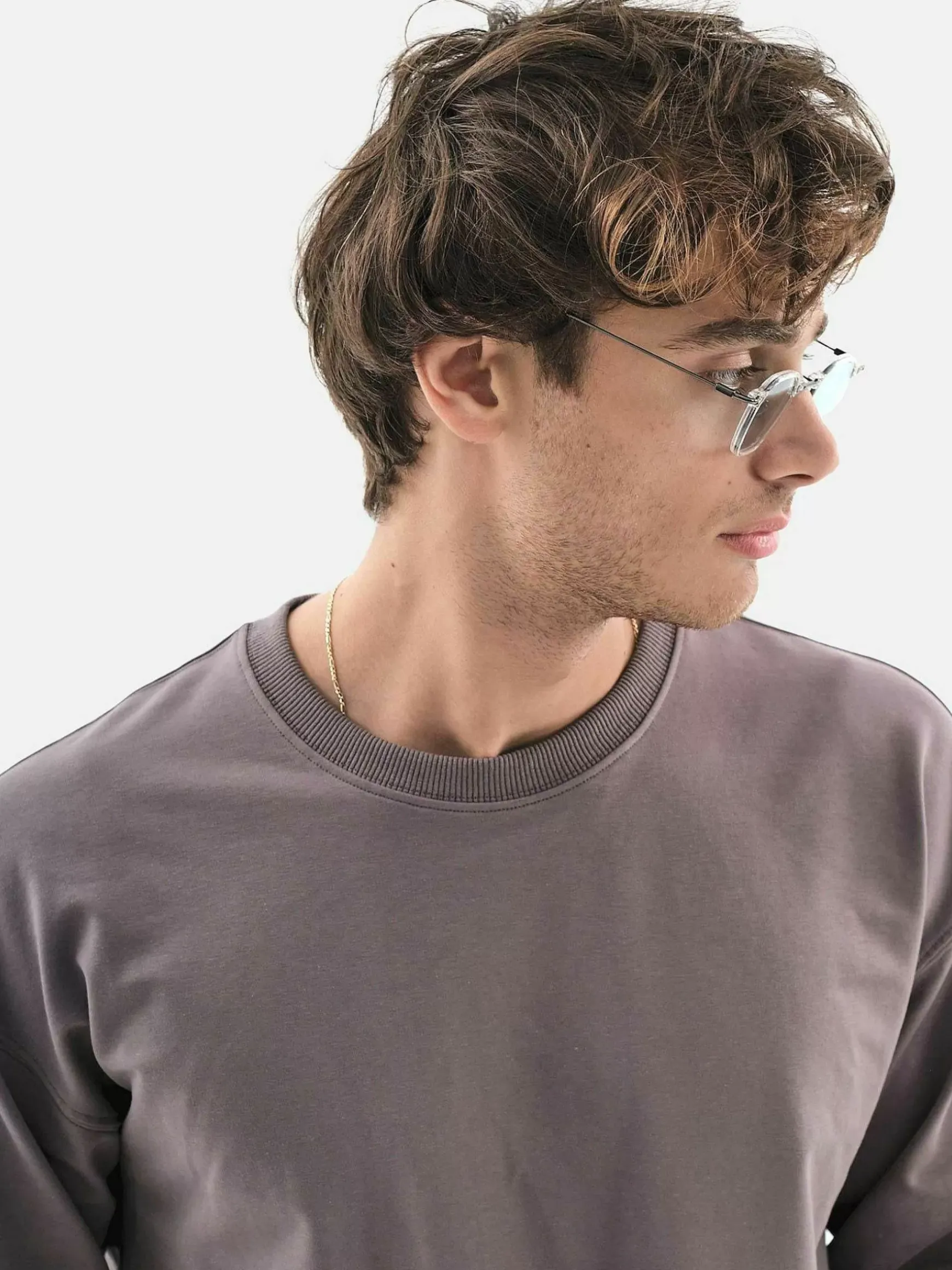 Jakob Grey Sweater