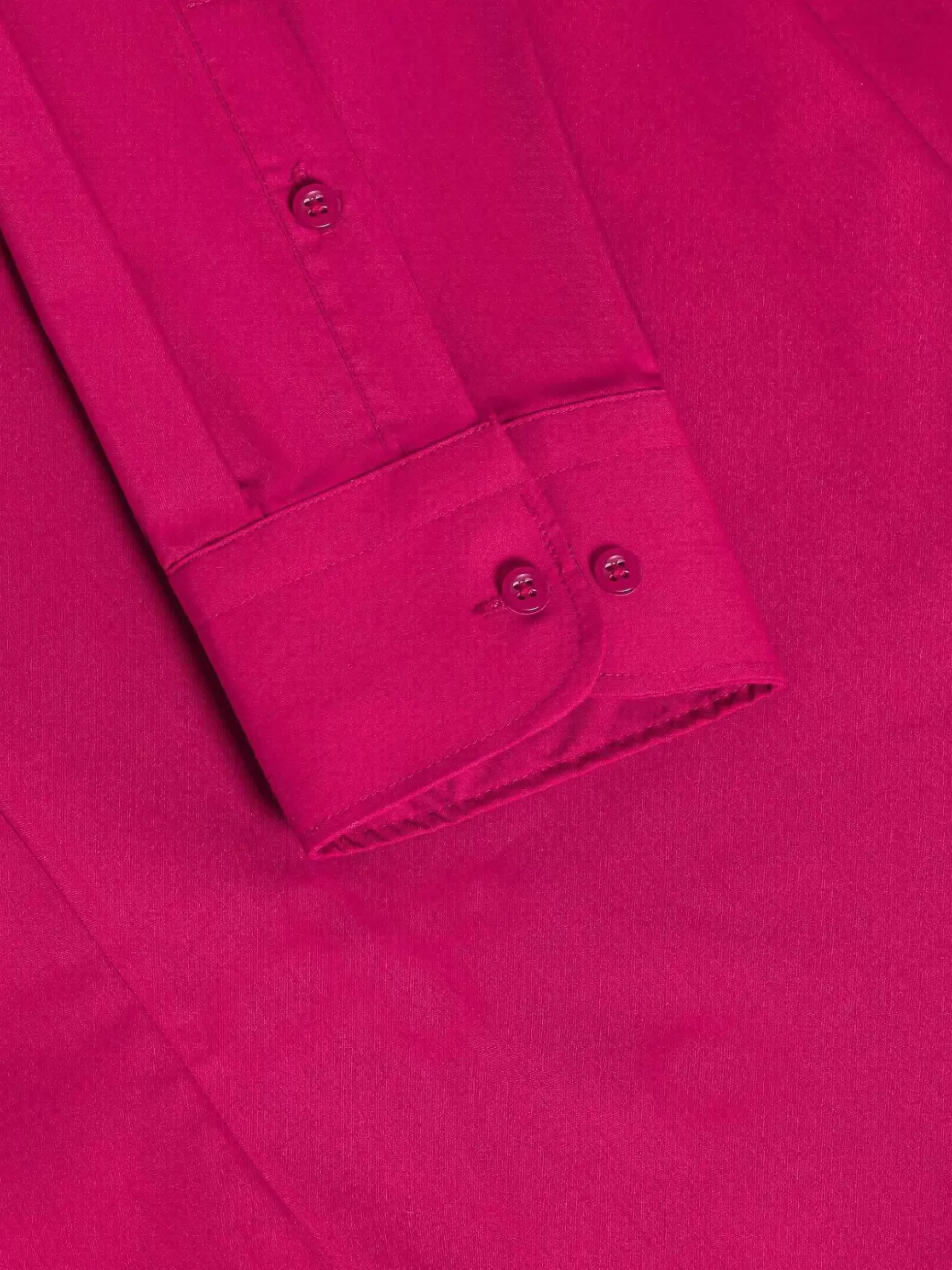 Leira Solid Fuchsia Overhemd Lange Mouw