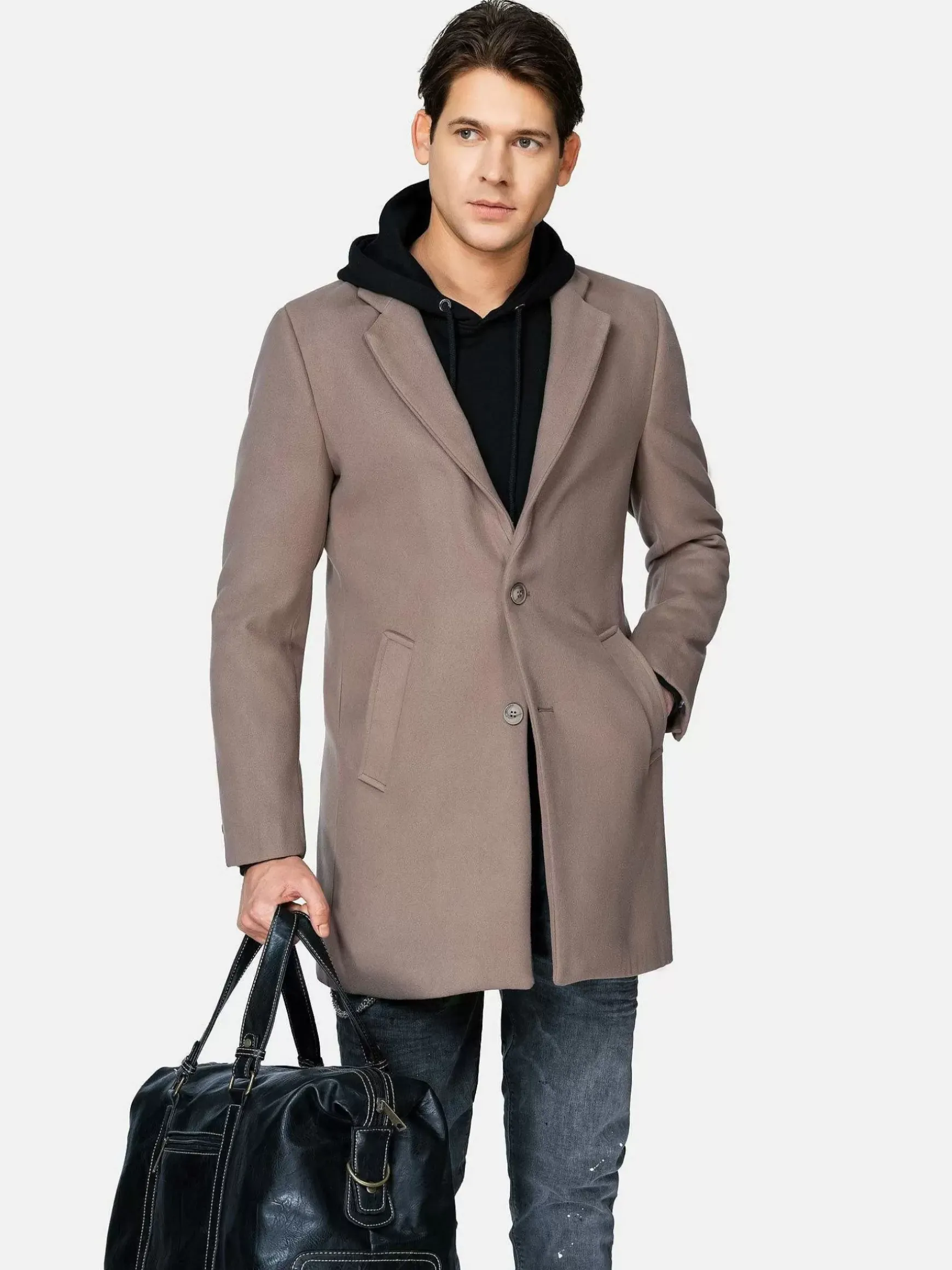 Manteljassen 81104 Annecy Dark Beige
