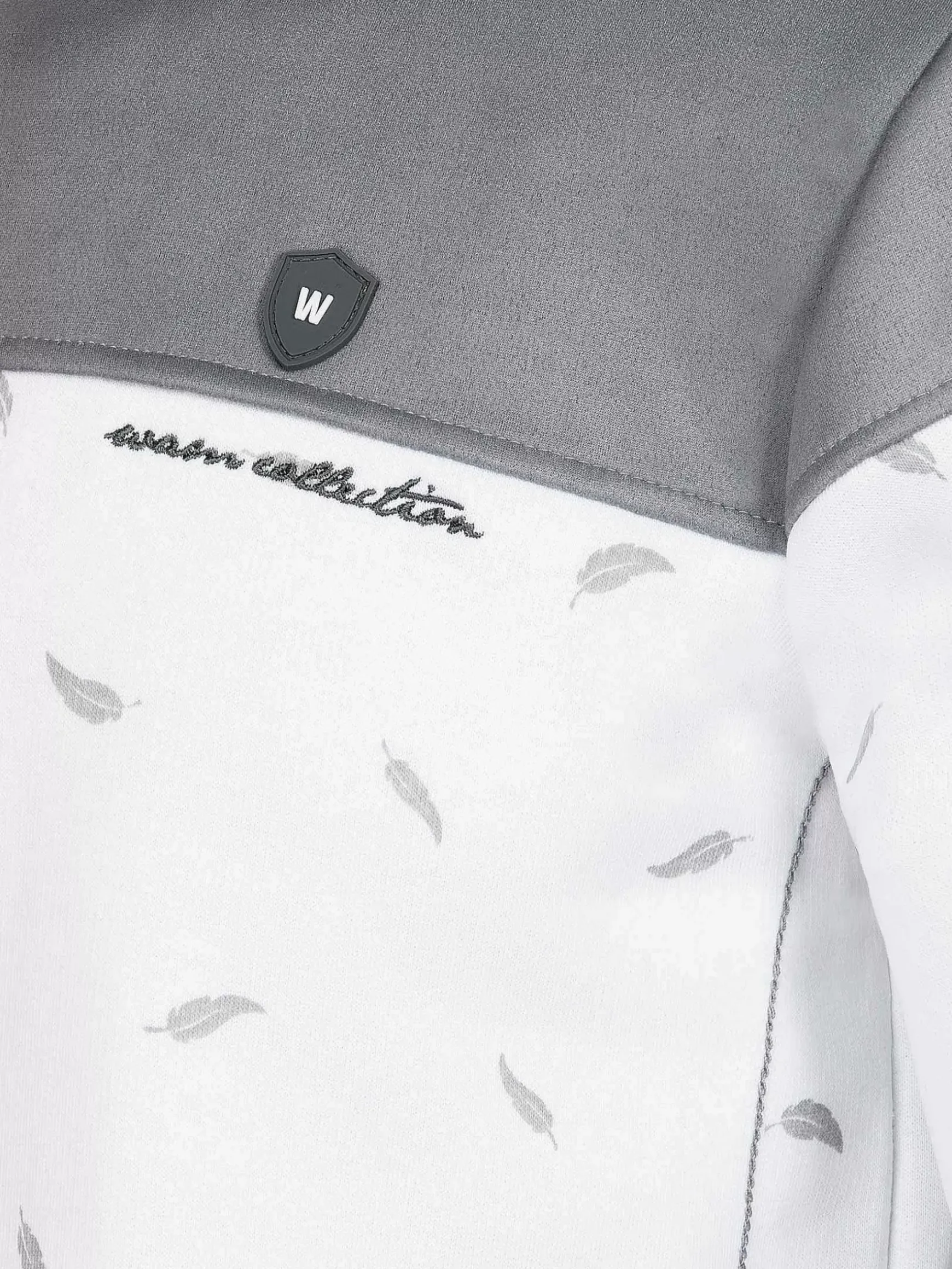 Mariner Ground Floral White Grey Sweater