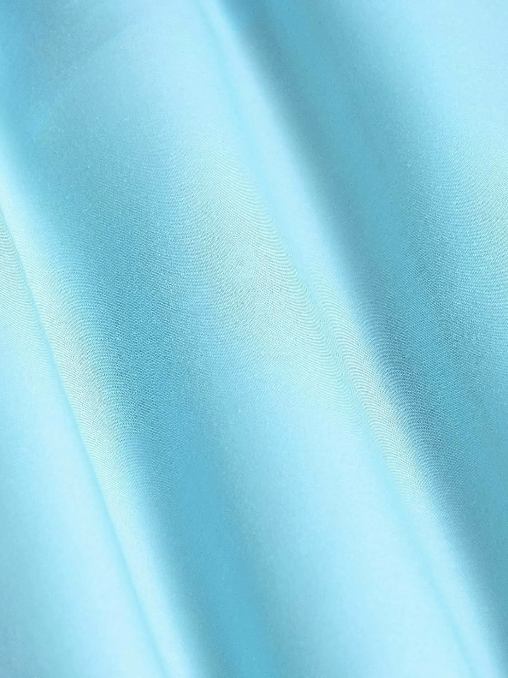 Metz Solid Turquoise Overhemd Lange Mouw