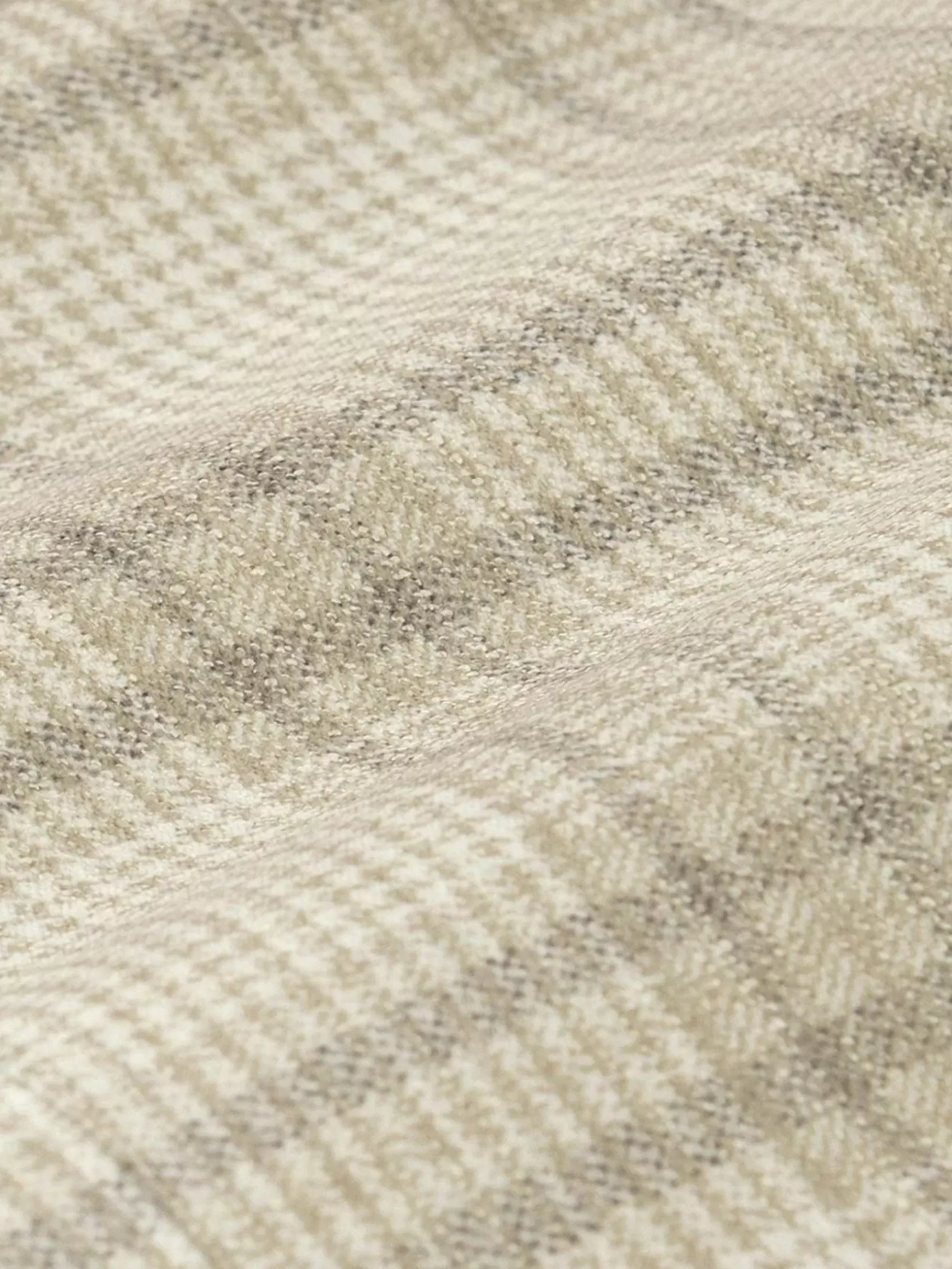 Nico Single Breasted Check Beige Colbert
