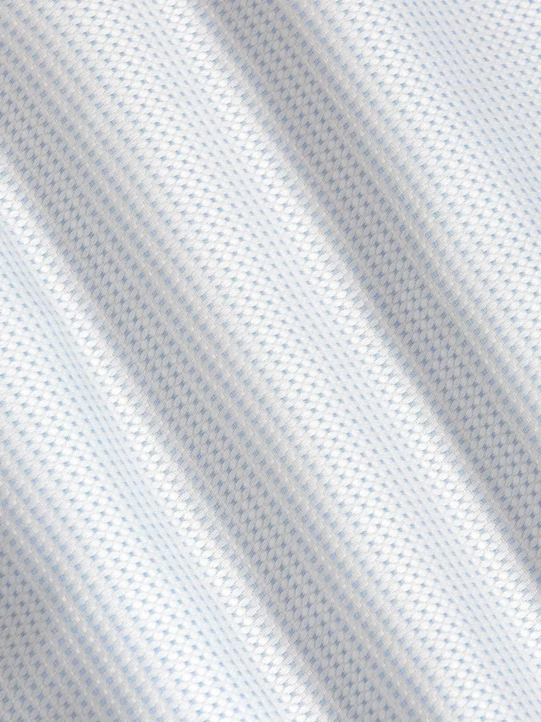 Owen Tailored Fit White Overhemd Korte Mouw
