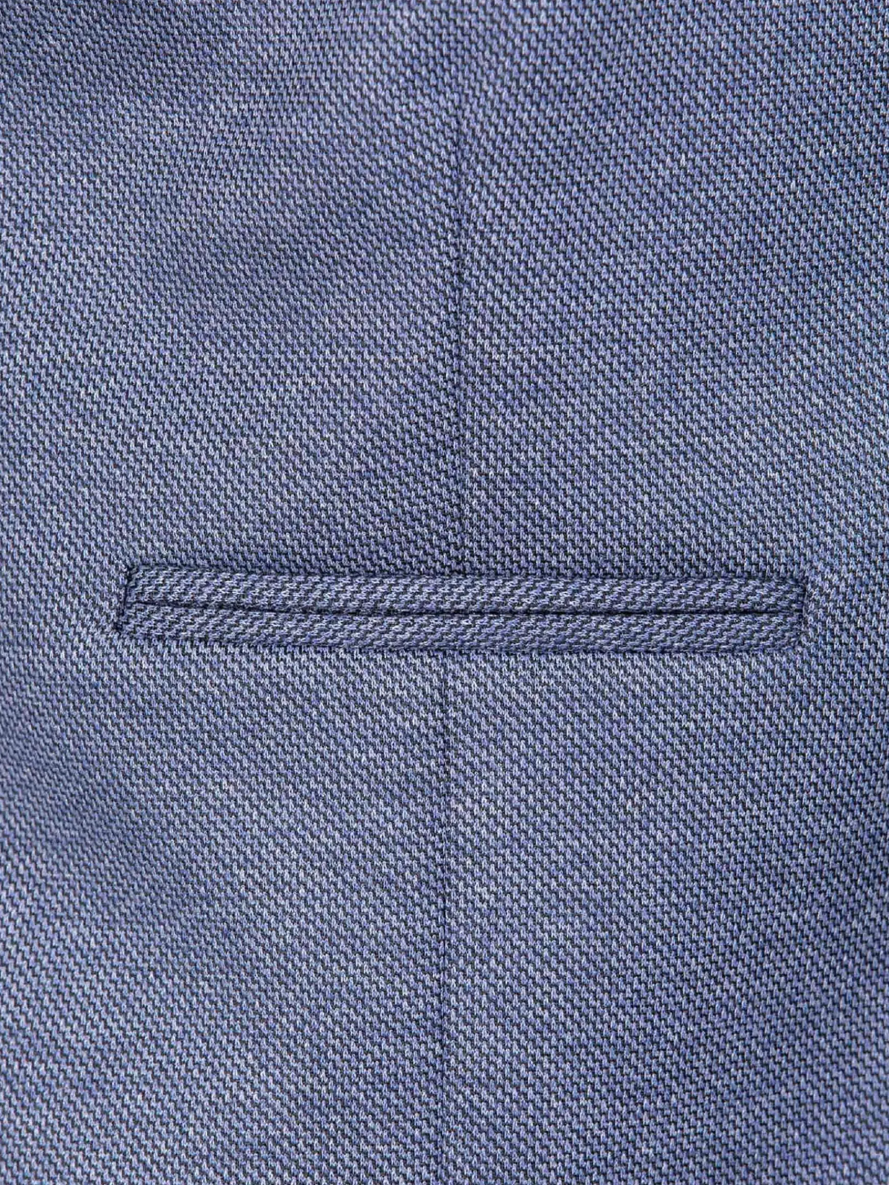 Plaid Vest Fabian Blue