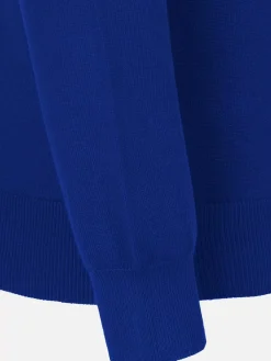 Siena Round-Necked Royal Blue Sweater